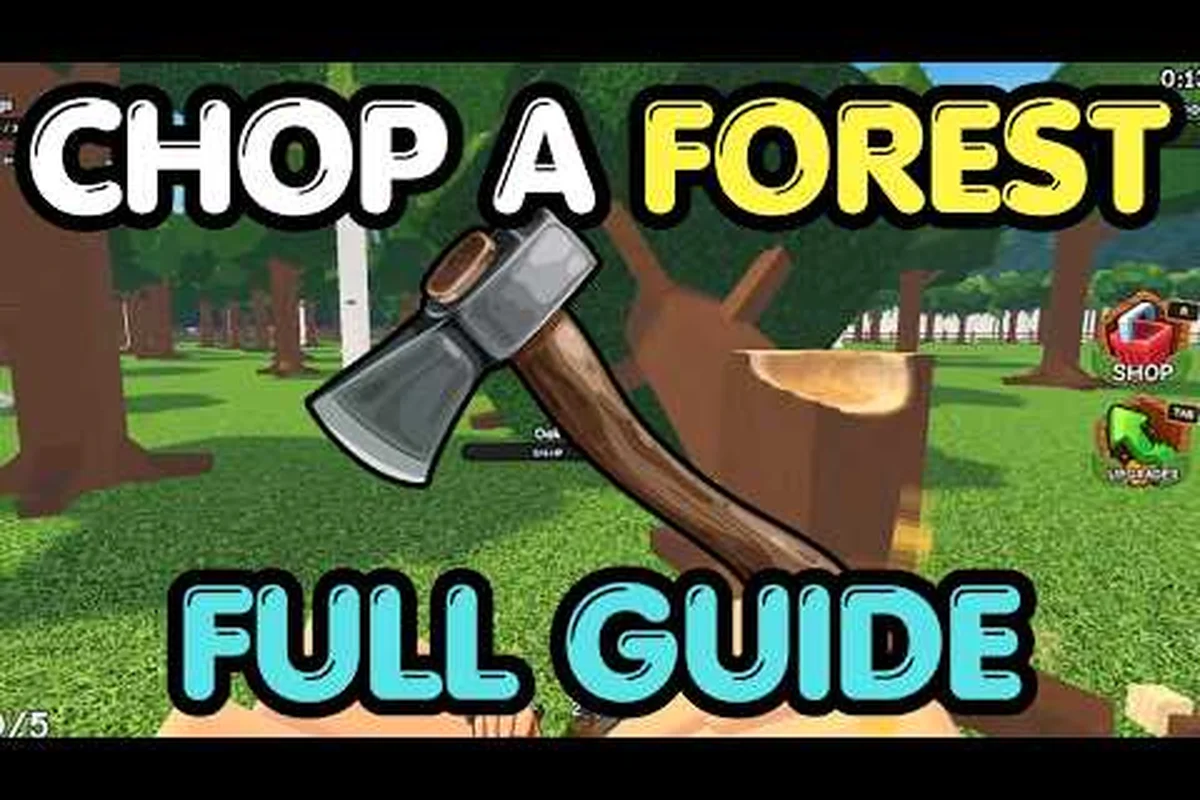 Chop A Forest ベストツール：斧からダイナマイトまで買うべき道具